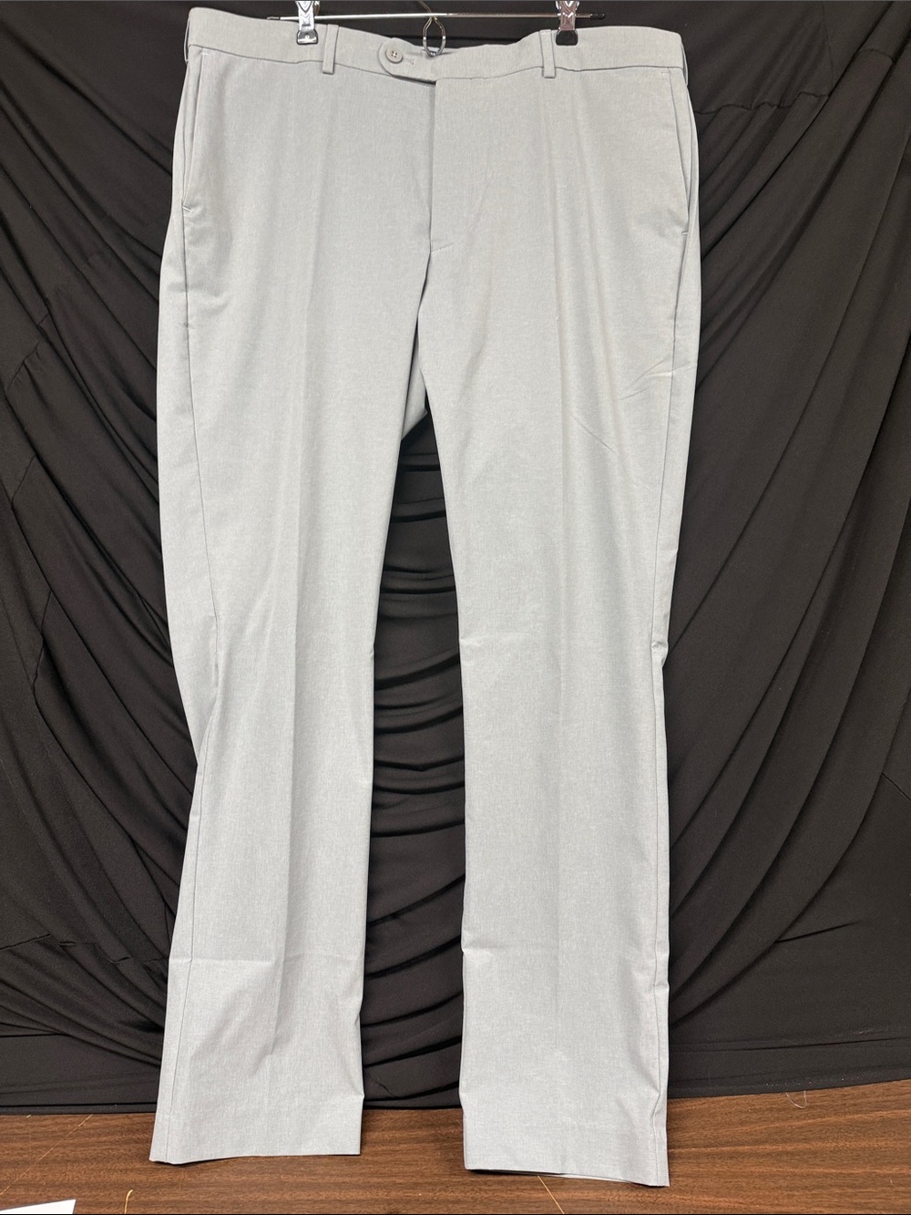 Peter Millar Light Gray/blue Dress Pants - Straight Leg, crown crafted, surge ta